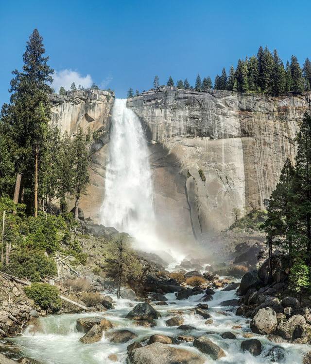Mist Trail to Vernal & Nevada Falls